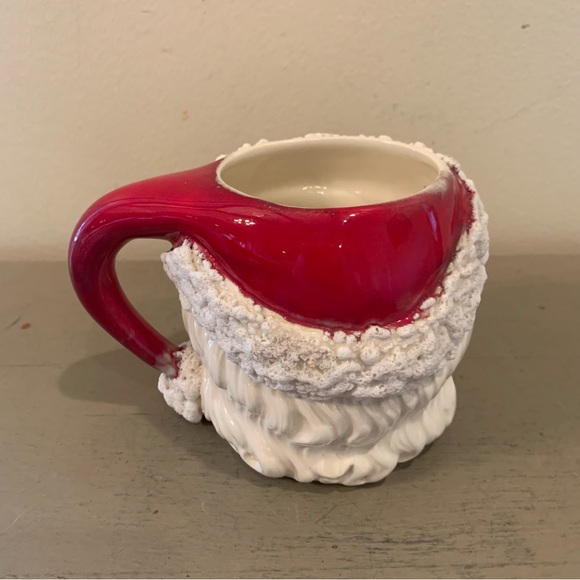VTG 1965 Ceramic Santa Claus Face Christmas Mug - Picture 3 of 7